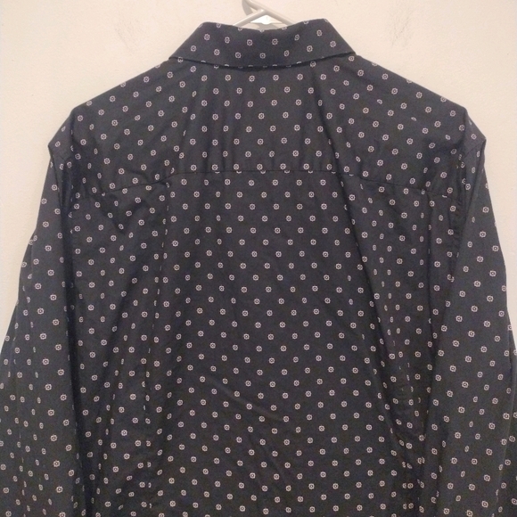 Bar III - Men's Slim Fit Medallion Dress Shirt - Picture 9 of 12